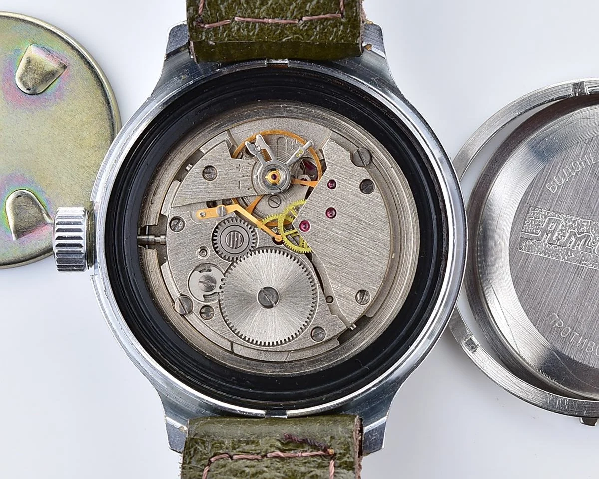 Soviet Vostok Amphibia mechanical wristwatch