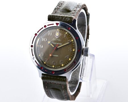 Soviet Vostok Amphibia mechanical wristwatch