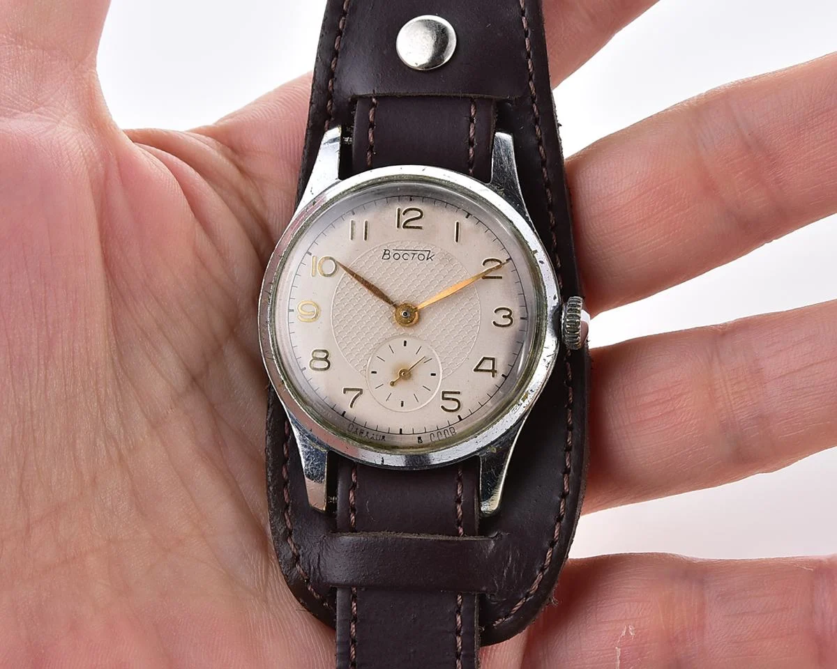 Vintage Soviet Vostok mechanical watch
