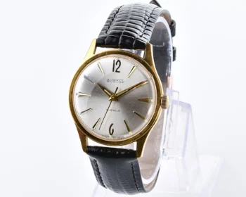 Excellent Soviet Wostok (Vostok) gold-plated vintage mechanical wristwatch