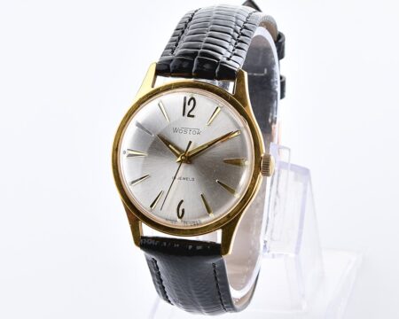 Excellent soviet Wostok (Vostok) gold-plated vintage mechanical wristwatch