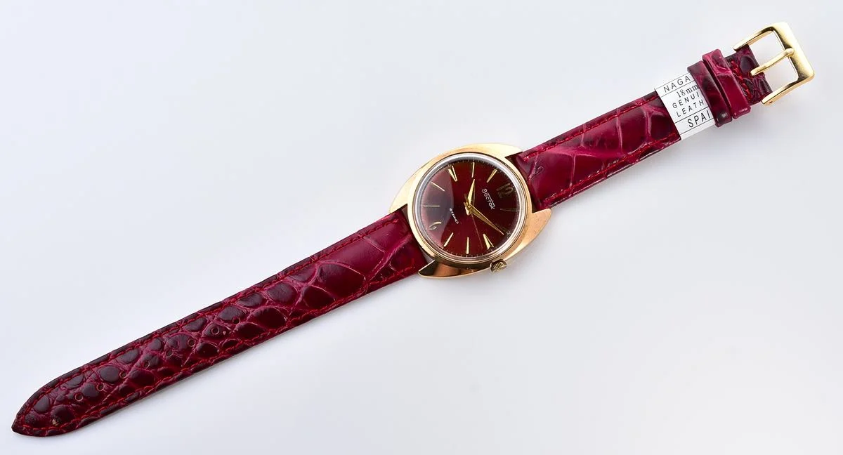 Soviet Wostok (Vostok) mechanical gold-plated watch