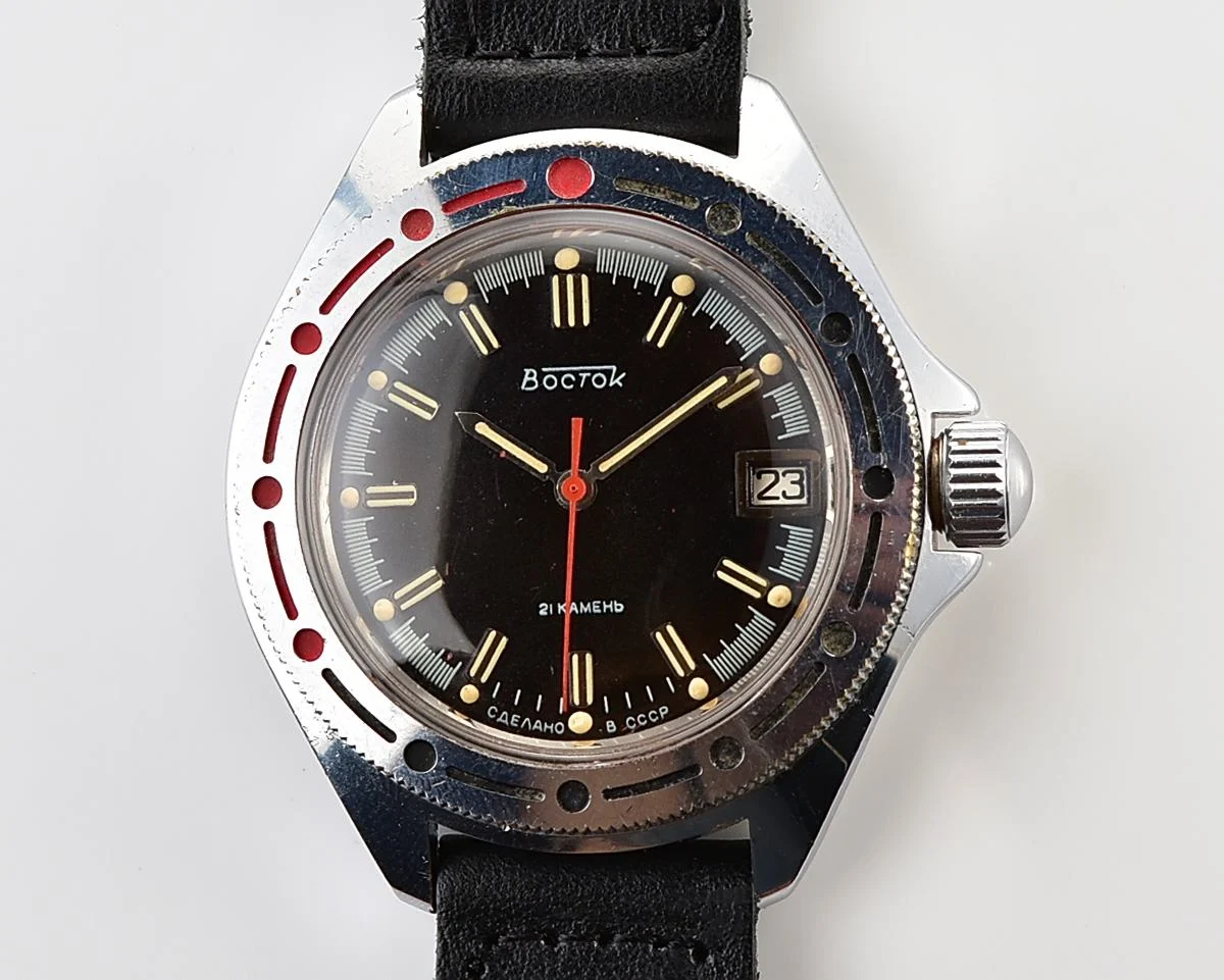 Vostok Komandirskie mechanical watch with automatic self-winding movement