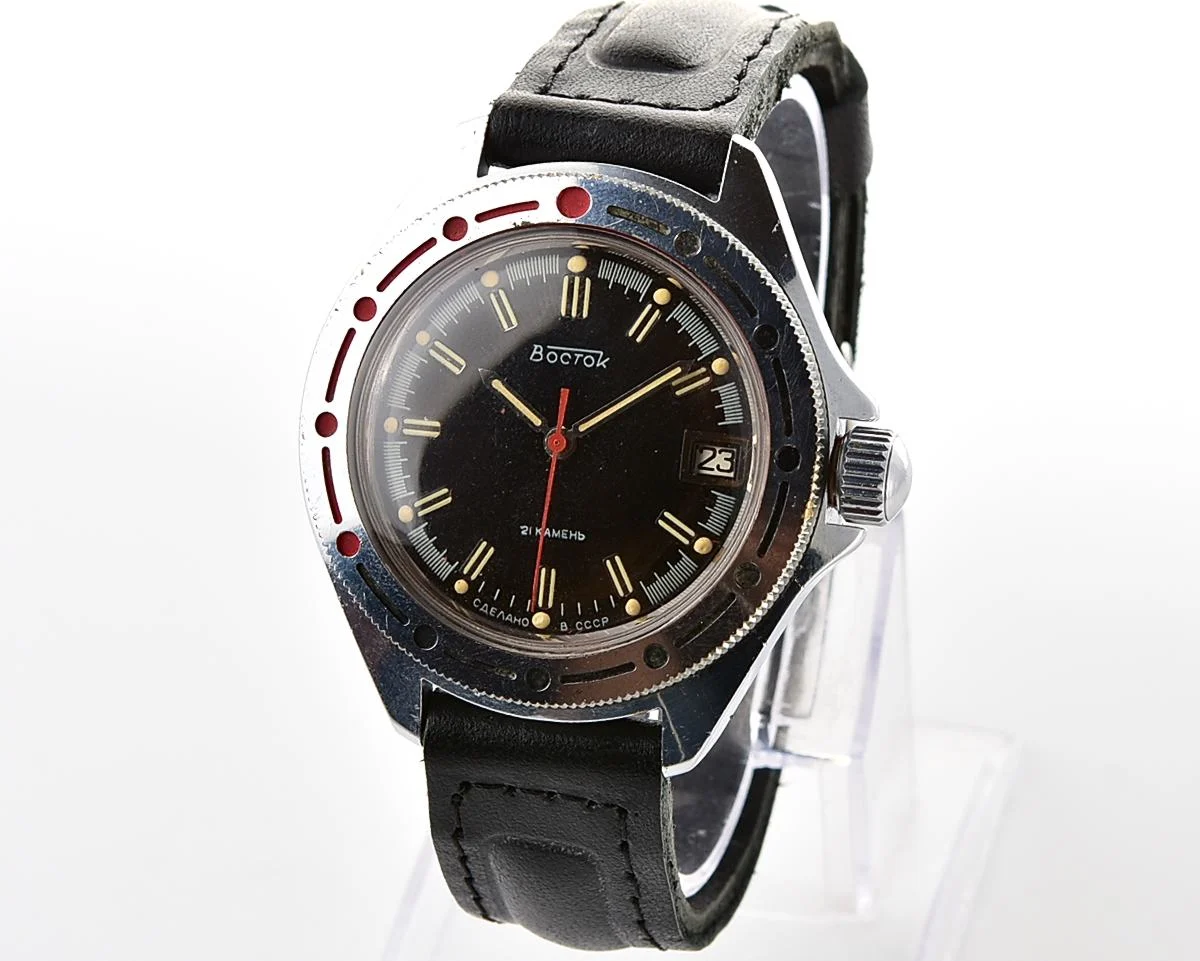 Vostok Komandirskie mechanical watch with automatic self-winding movement