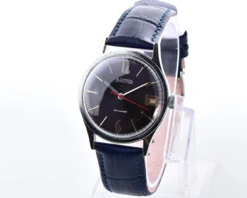 Soviet Wostok (Vostok) mechanical wristwatch – with engraved back