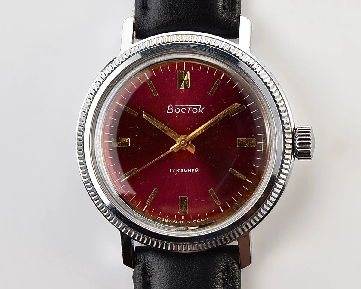 Soviet Vostok mechanical wristwatch