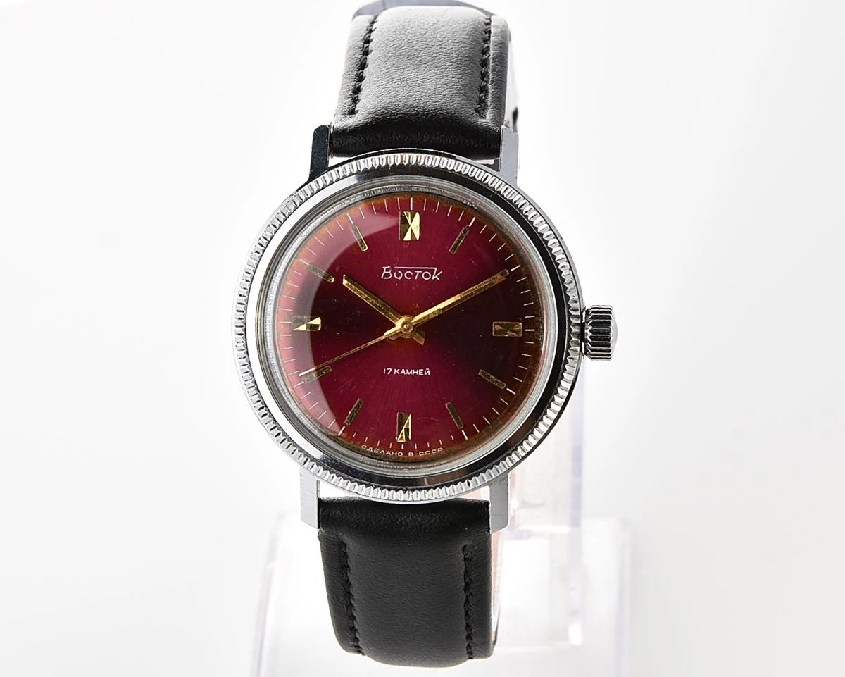 Soviet Vostok mechanical wristwatch