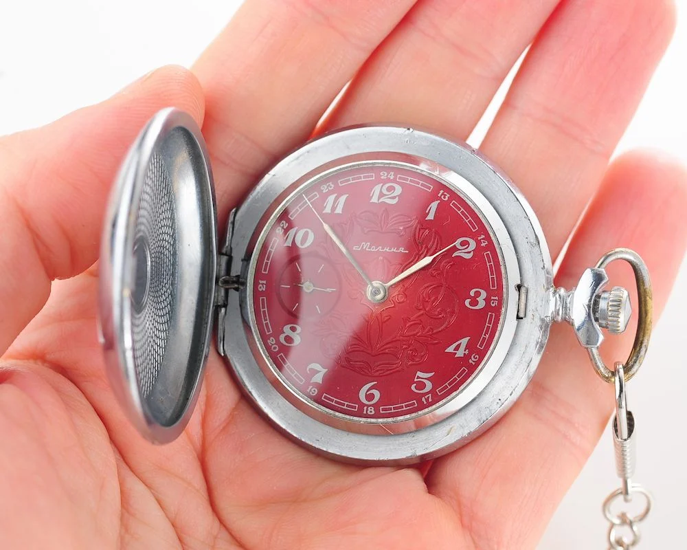 watch Molnija pocket red 16483-SCS_8415