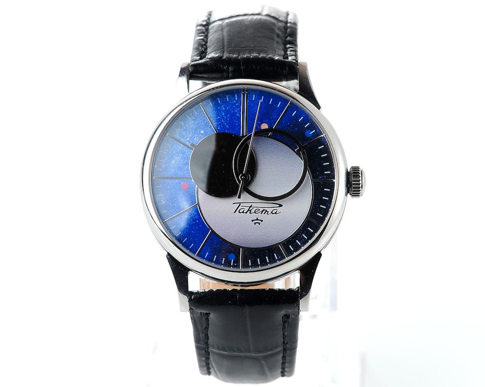 Large RAKETA Copernicus wristwatch with 2609.HA soviet mechanical movement