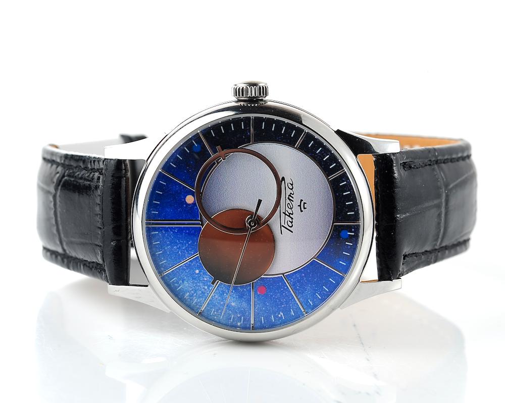 Large RAKETA Copernicus wristwatch with 2609.HA soviet mechanical movement