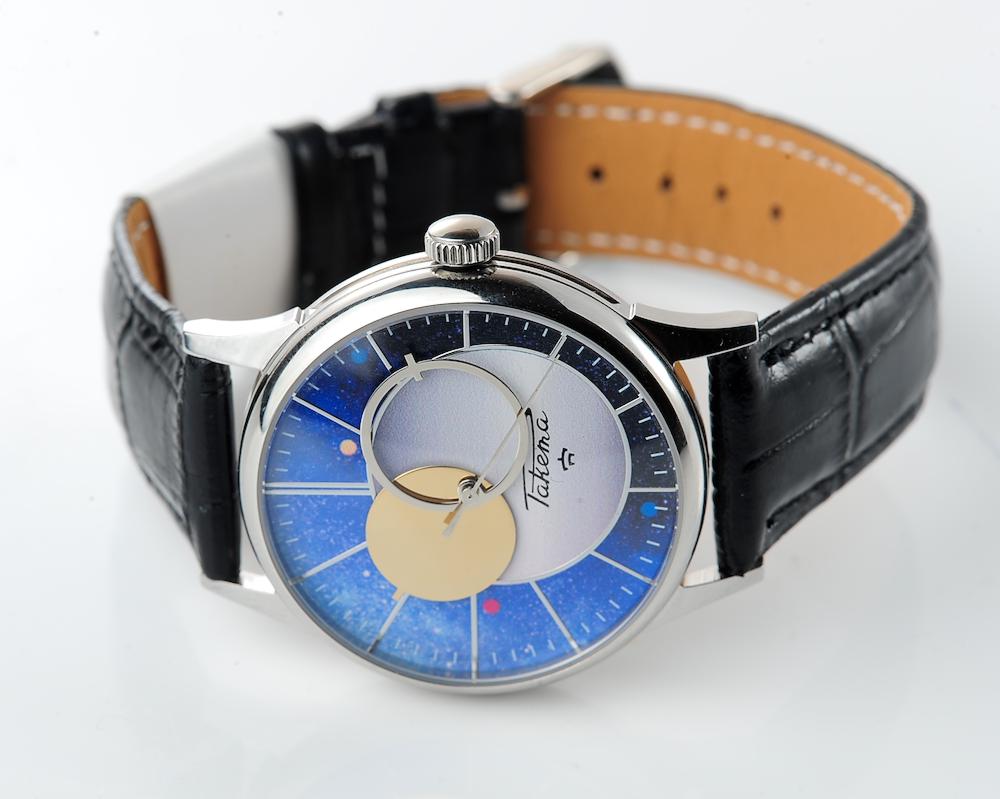 Large RAKETA Copernicus wristwatch with 2609.HA soviet mechanical movement