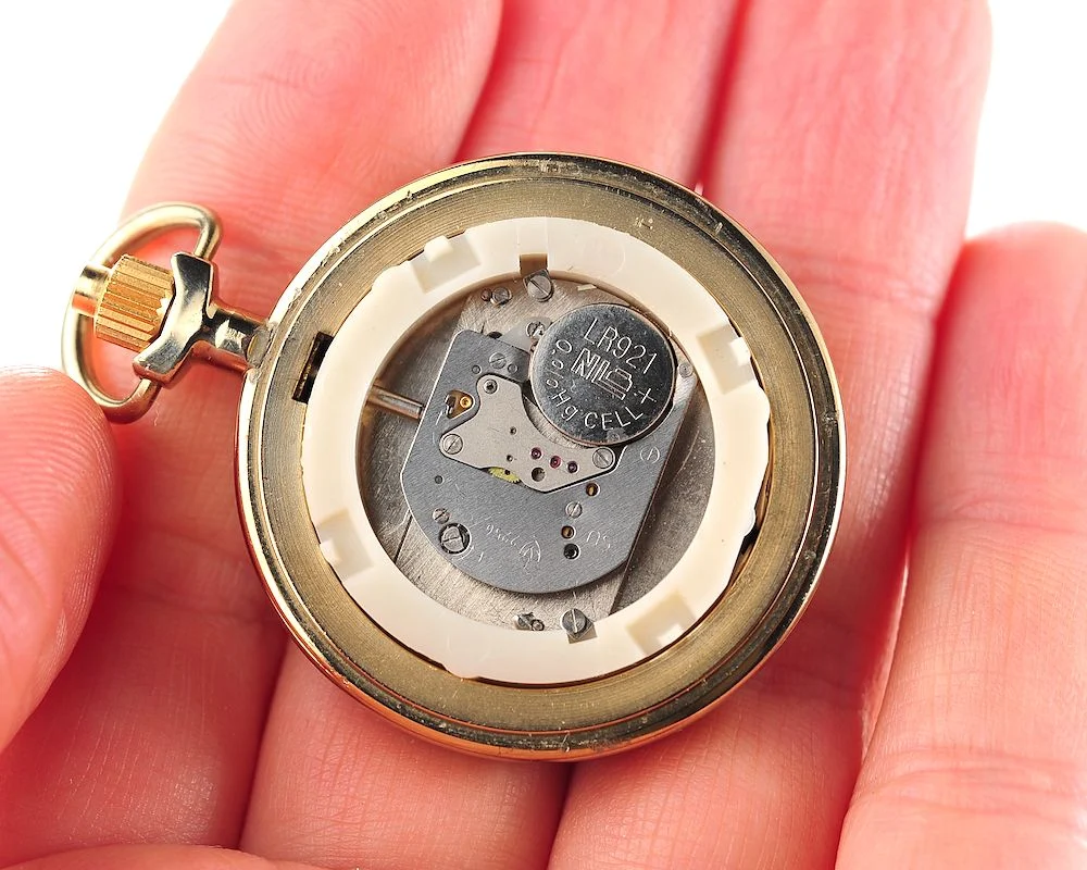 Zarya Soviet quartz watch - pocket or pendant