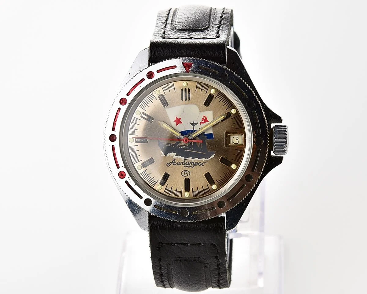 Soviet Vostok Komandirskie Albatros - Commander's mechanical watch