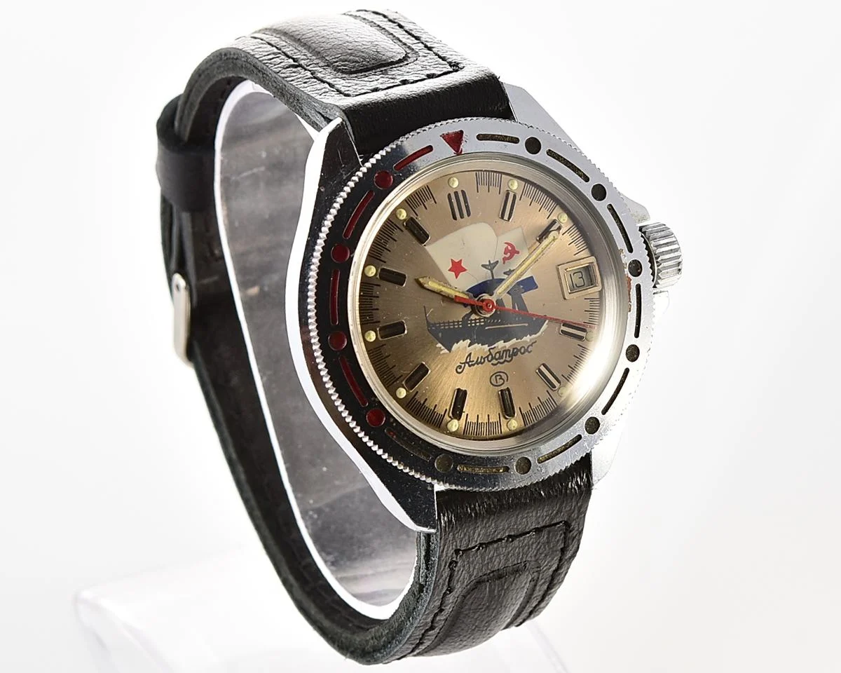 Soviet Vostok Komandirskie Albatros - Commander's mechanical watch