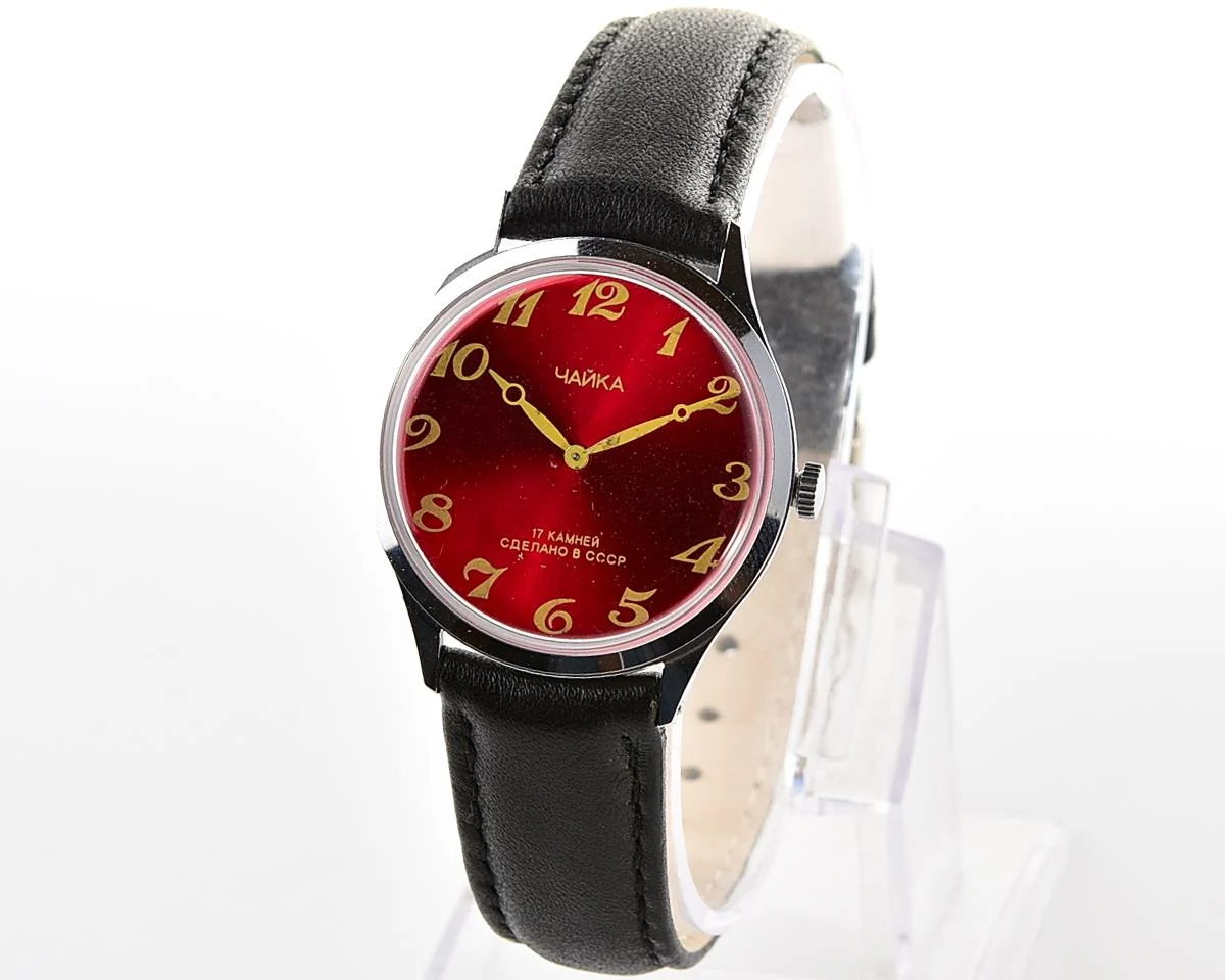 Chaika vintage Soviet mechanical wristwatch