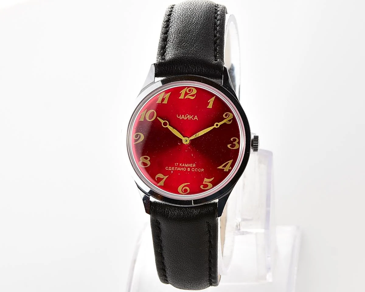 Chaika vintage Soviet mechanical wristwatch