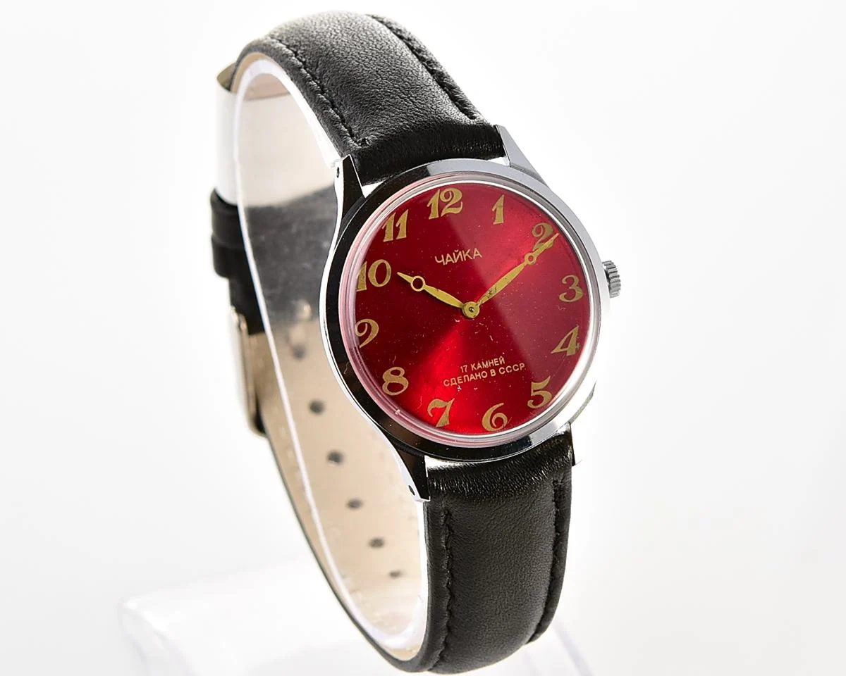 Chaika vintage Soviet mechanical wristwatch