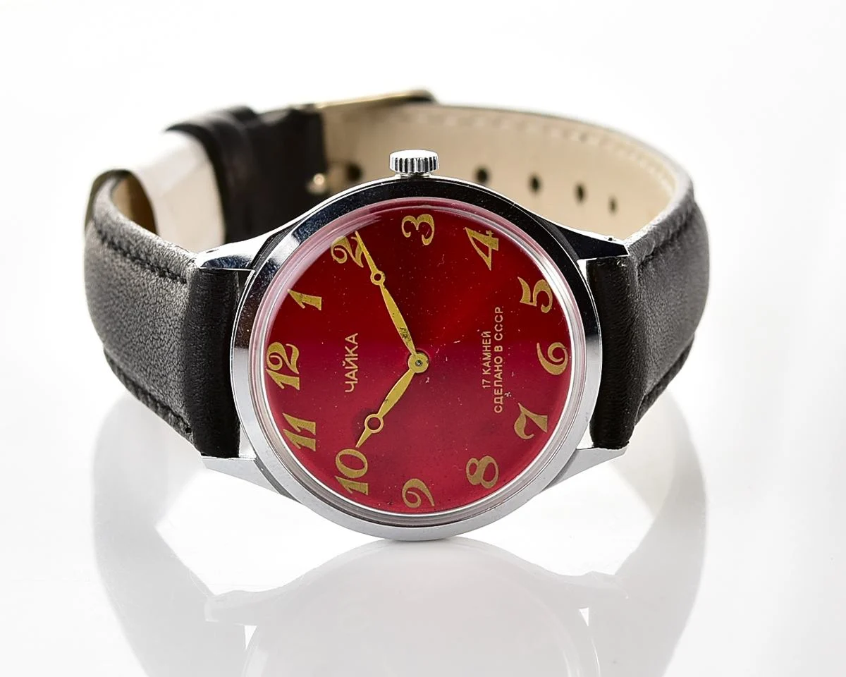 Chaika vintage Soviet mechanical wristwatch