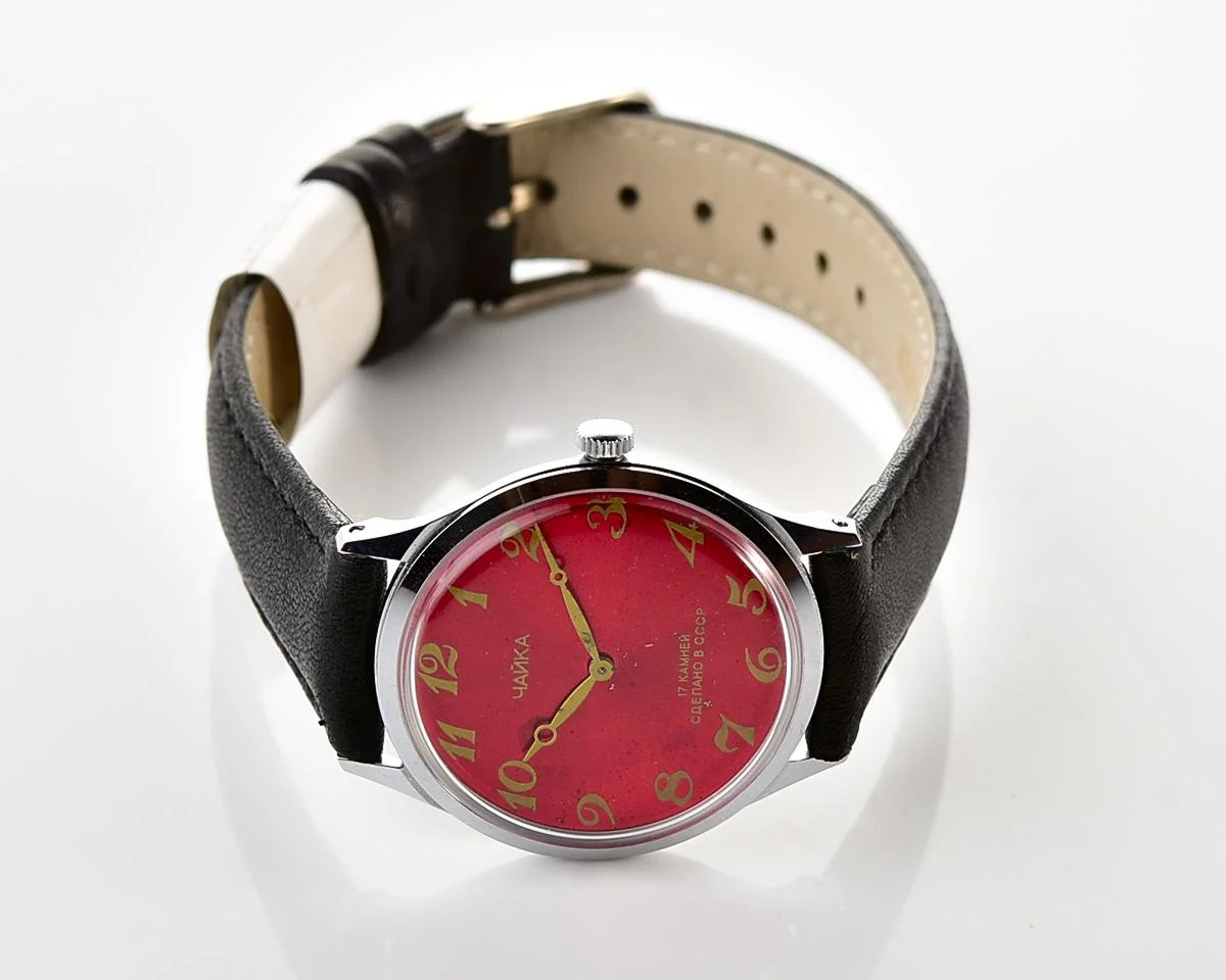 Chaika vintage Soviet mechanical wristwatch