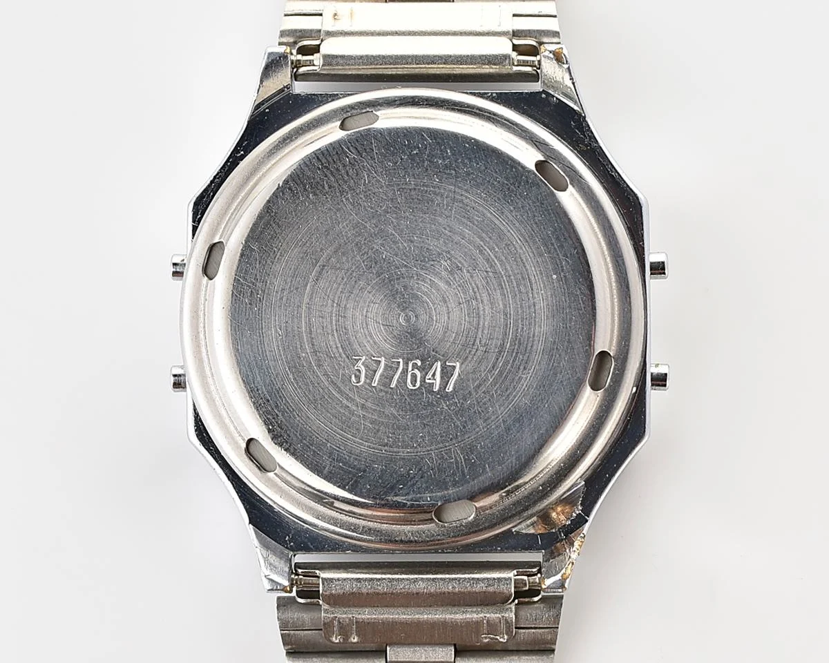 Excellent digital vintage wristwatch Electronika Camerton (Electronika-5) - with three melodies!