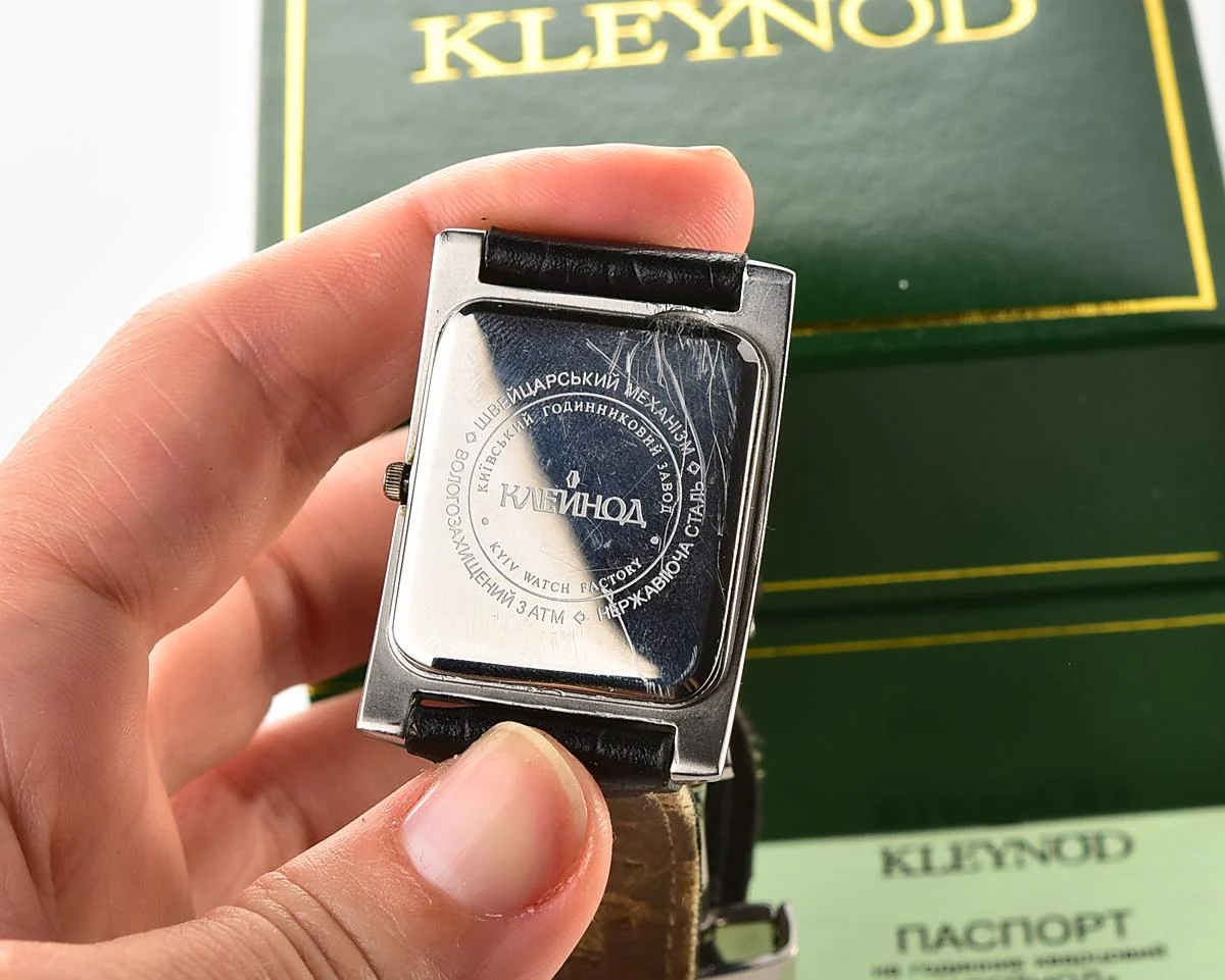 Ukrainian made 🇺🇦Kleynod watch with swiss movement
