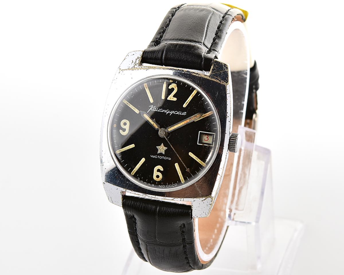 Soviet Vostok Komandirskie mechanical watch - Zakaz MO CCCP!