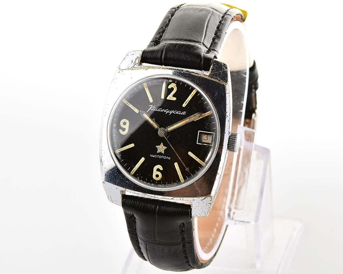Soviet Vostok Komandirskie mechanical watch - Zakaz MO CCCP!