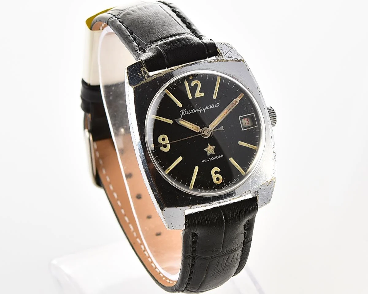 Soviet Vostok Komandirskie mechanical watch - Zakaz MO CCCP!