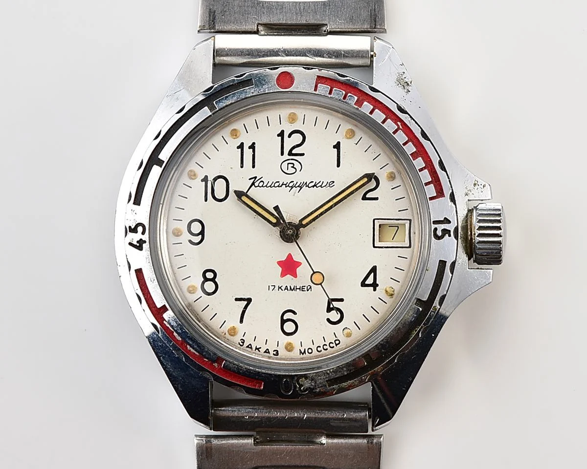 Vostok Komandirskie mechanical watch limited series – “Zakaz MO CCCP”