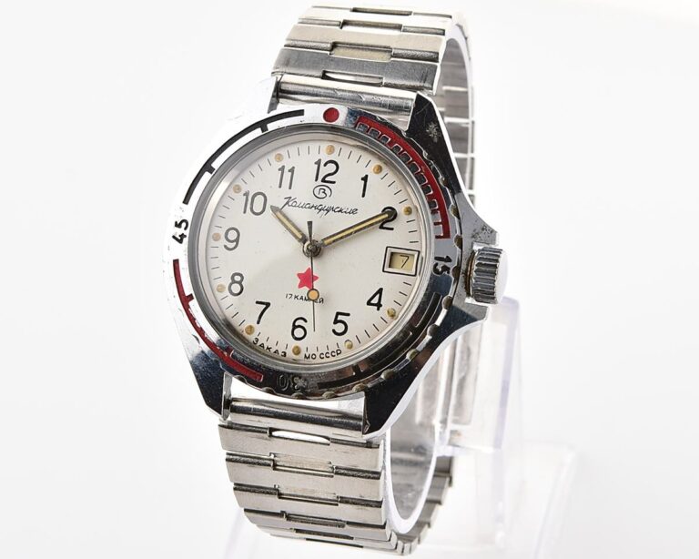 Vostok Komandirskie mechanical watch limited series – “Zakaz MO CCCP”