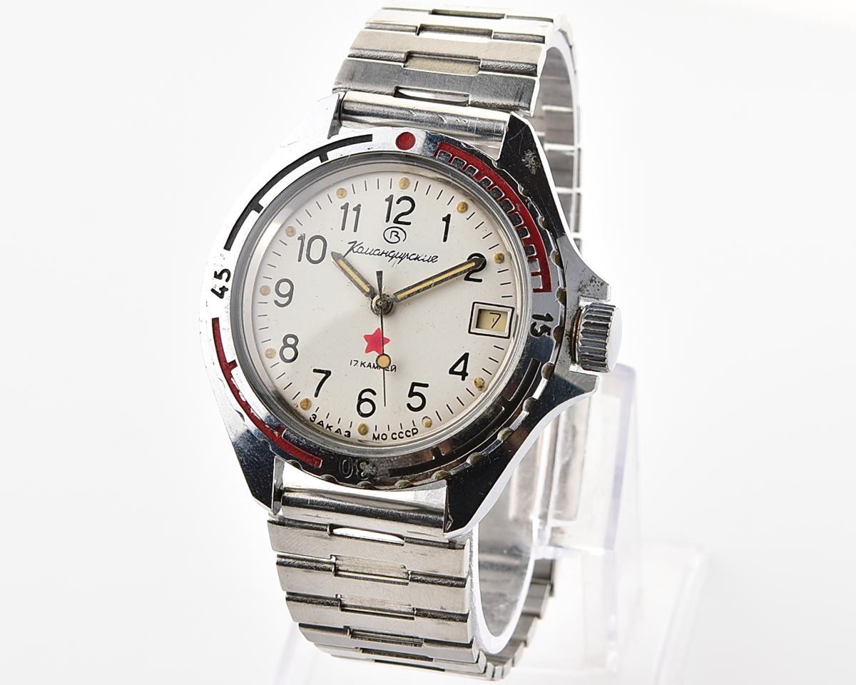 Vostok Komandirskie mechanical watch limited series – “Zakaz MO CCCP”