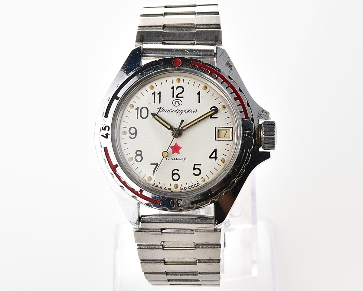 Vostok Komandirskie mechanical watch limited series – “Zakaz MO CCCP”