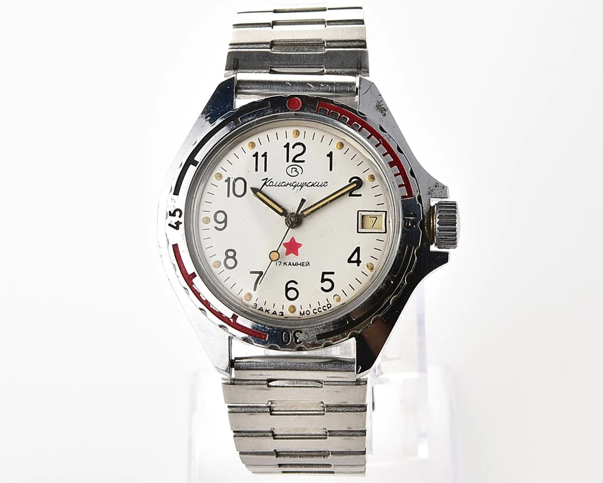 Vostok Komandirskie mechanical watch limited series – “Zakaz MO CCCP”