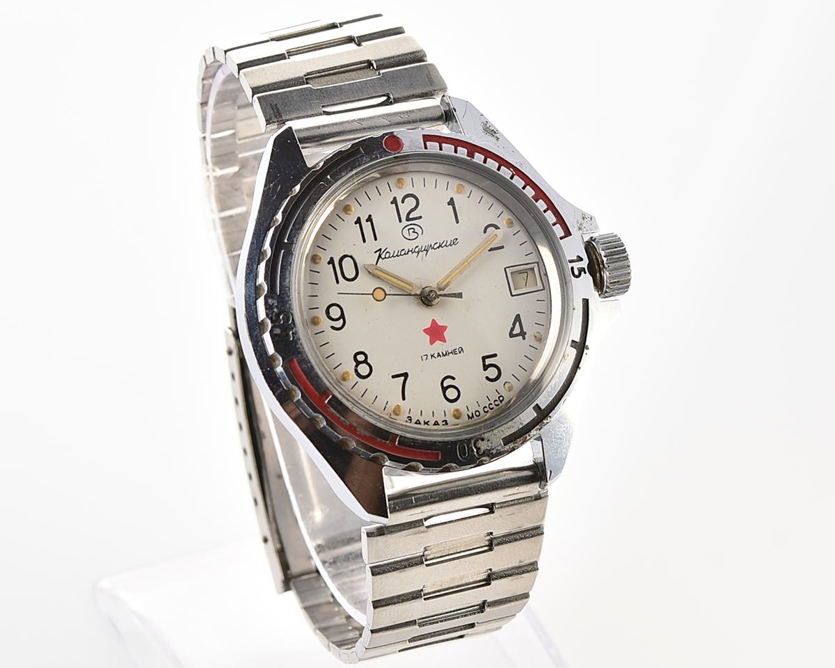 Vostok Komandirskie mechanical watch limited series – “Zakaz MO CCCP”
