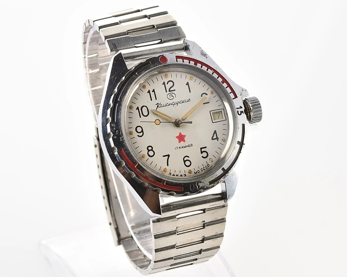 Vostok Komandirskie mechanical watch limited series – “Zakaz MO CCCP”