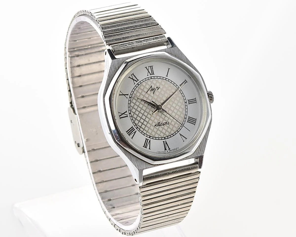 Soviet Luch watch with quartz movement
