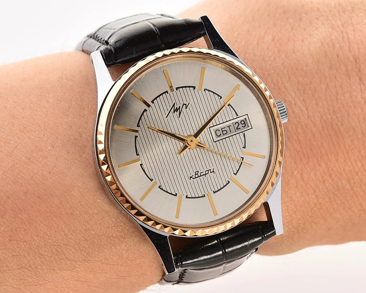 Excellent Soviet Luch quartz watch