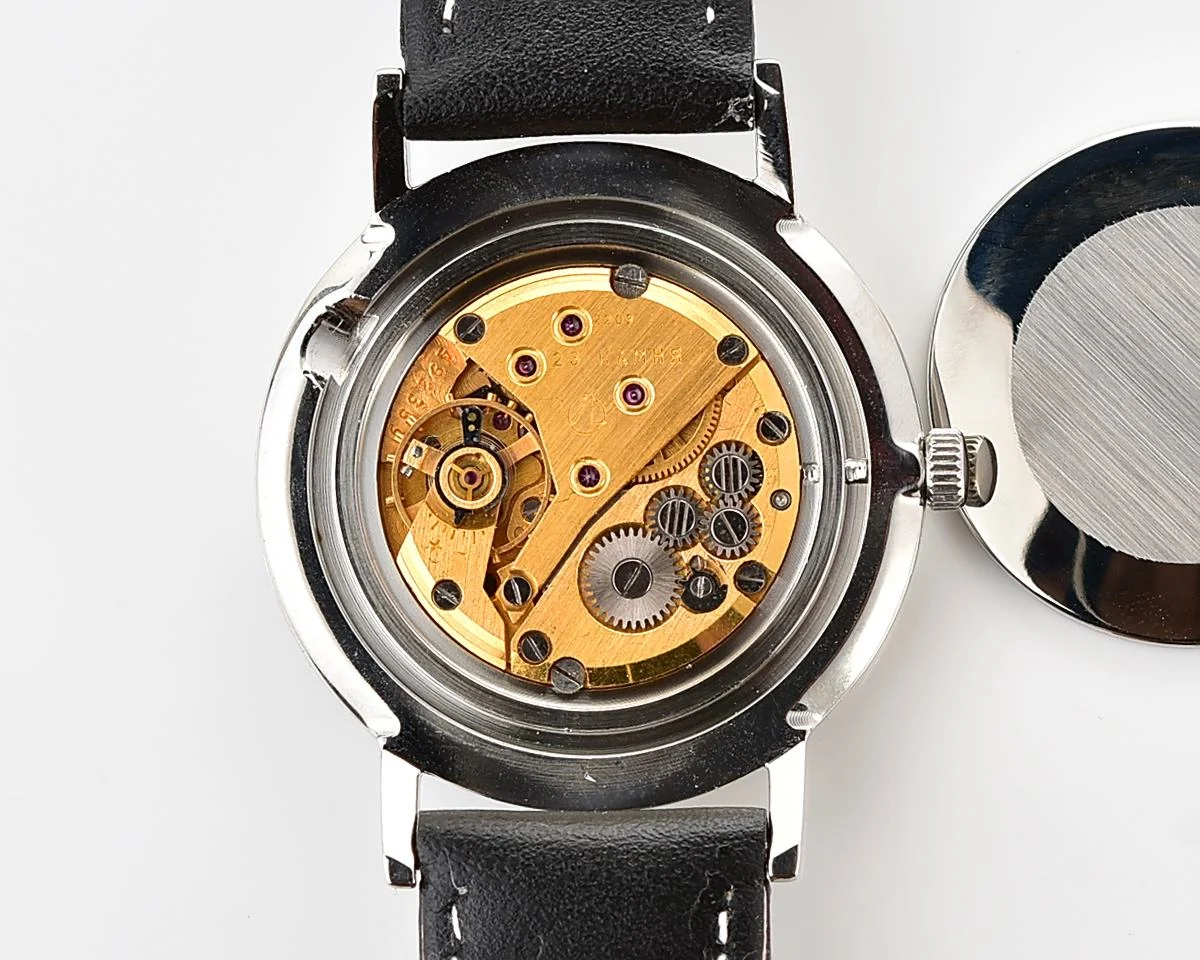 Excellent condition ultra thin Luch watch - Intelligentsia's dream!