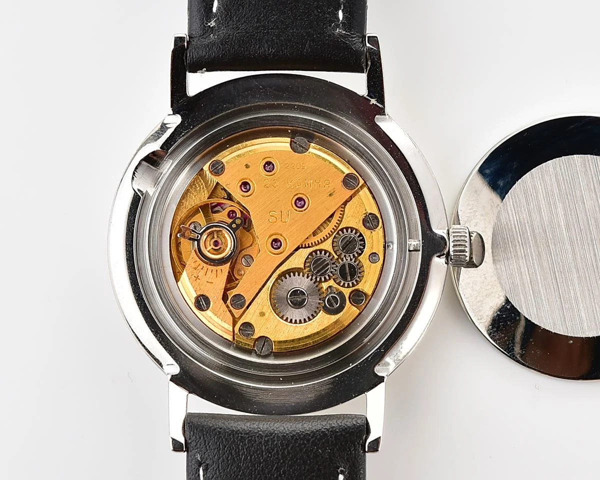 Excellent condition ultra thin Luch watch - Intelligentsia's dream!