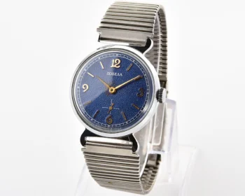 Soviet Pobeda vintage mechanical wristwatch