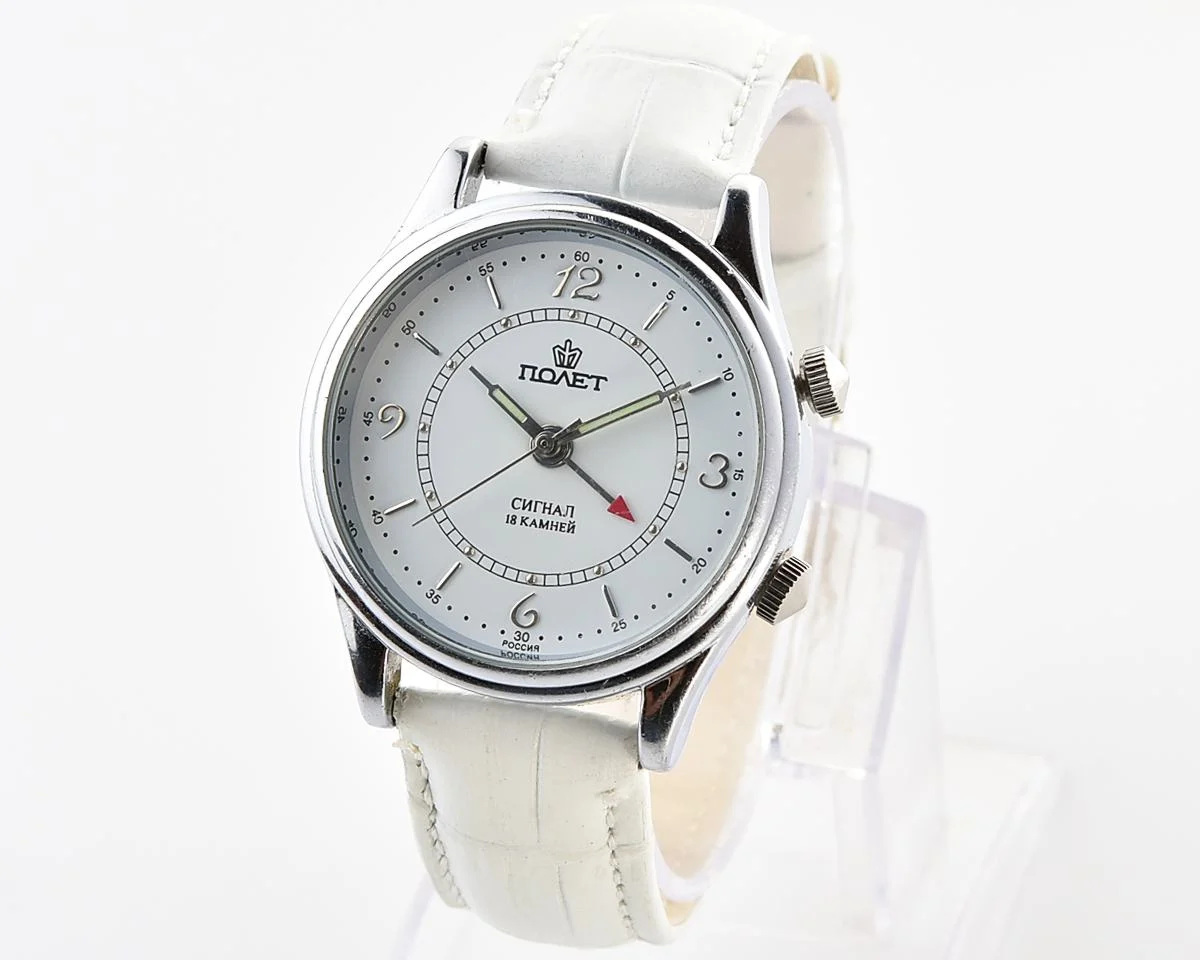 Poljot-Signal mechanical watch with alarm clock function