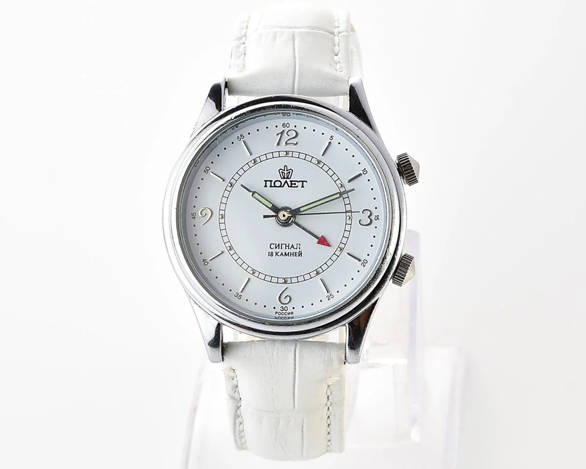 Poljot-Signal mechanical watch with alarm clock function