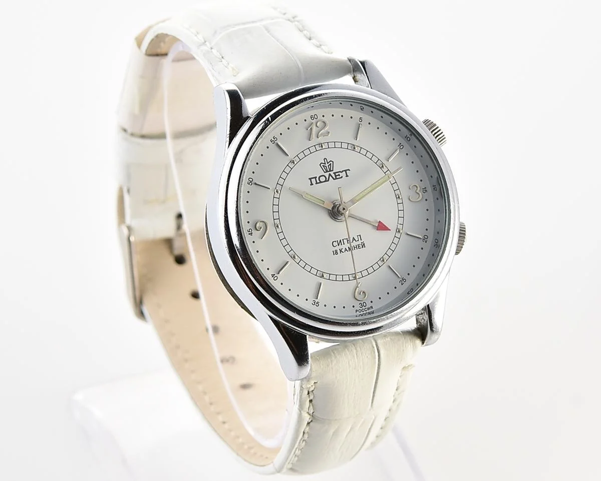 Poljot-Signal mechanical watch with alarm clock function