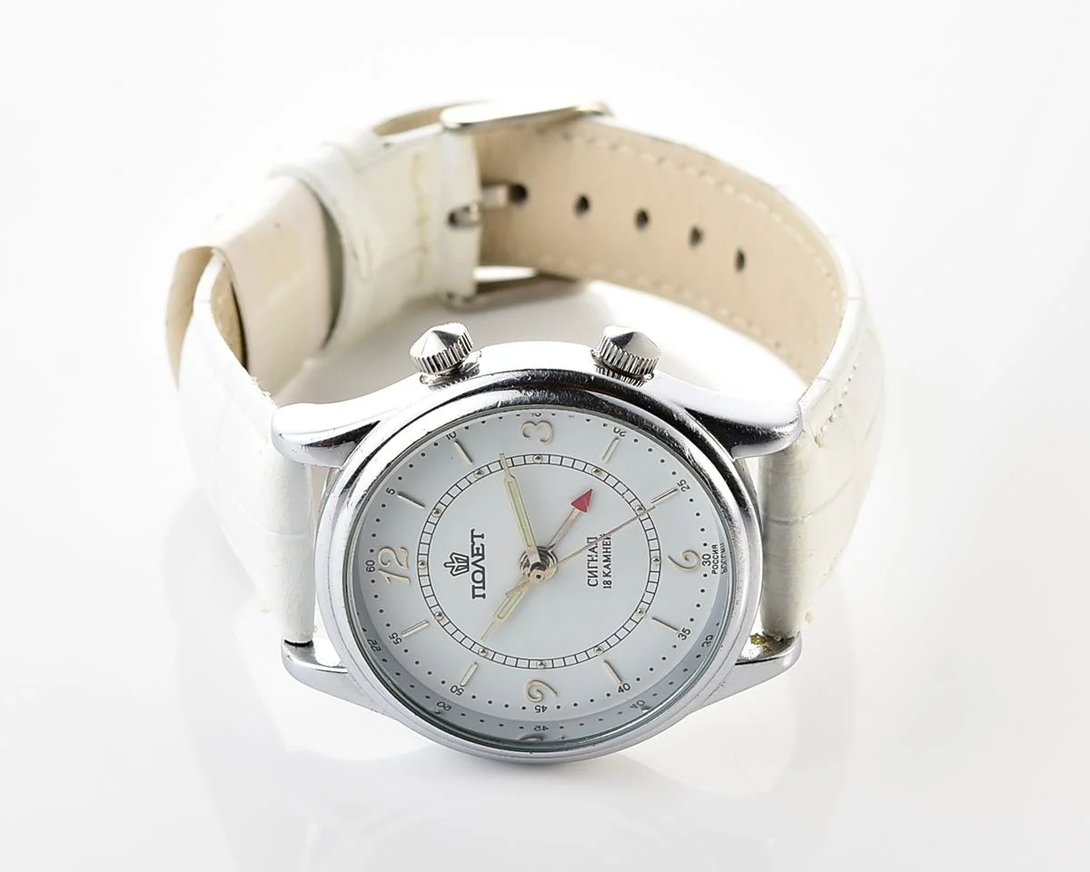 Poljot-Signal mechanical watch with alarm clock function