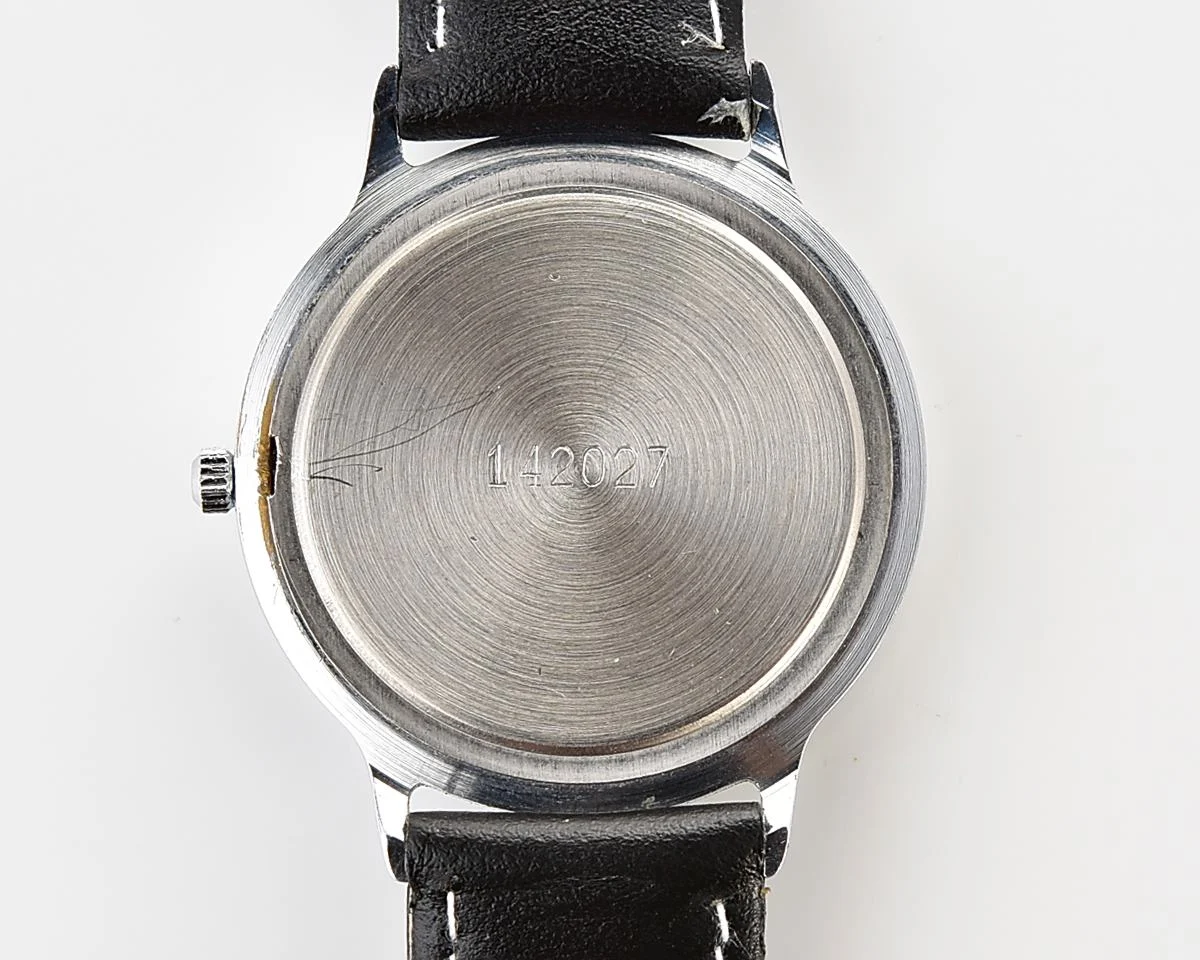 Soviet Poljot watch with quartz movement