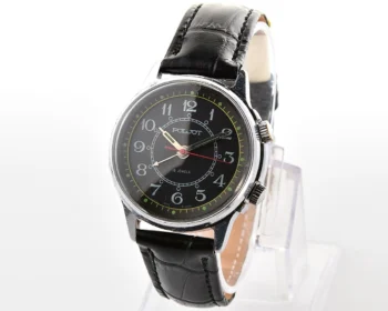 Soviet Poljot-cricket mechanical watch with alarm clock function