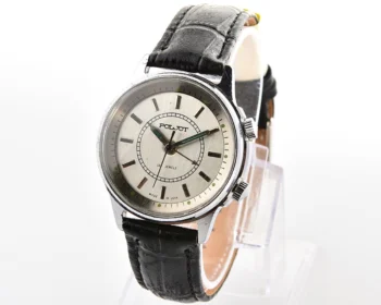 Soviet Poljot-cricket mechanical watch with alarm clock function