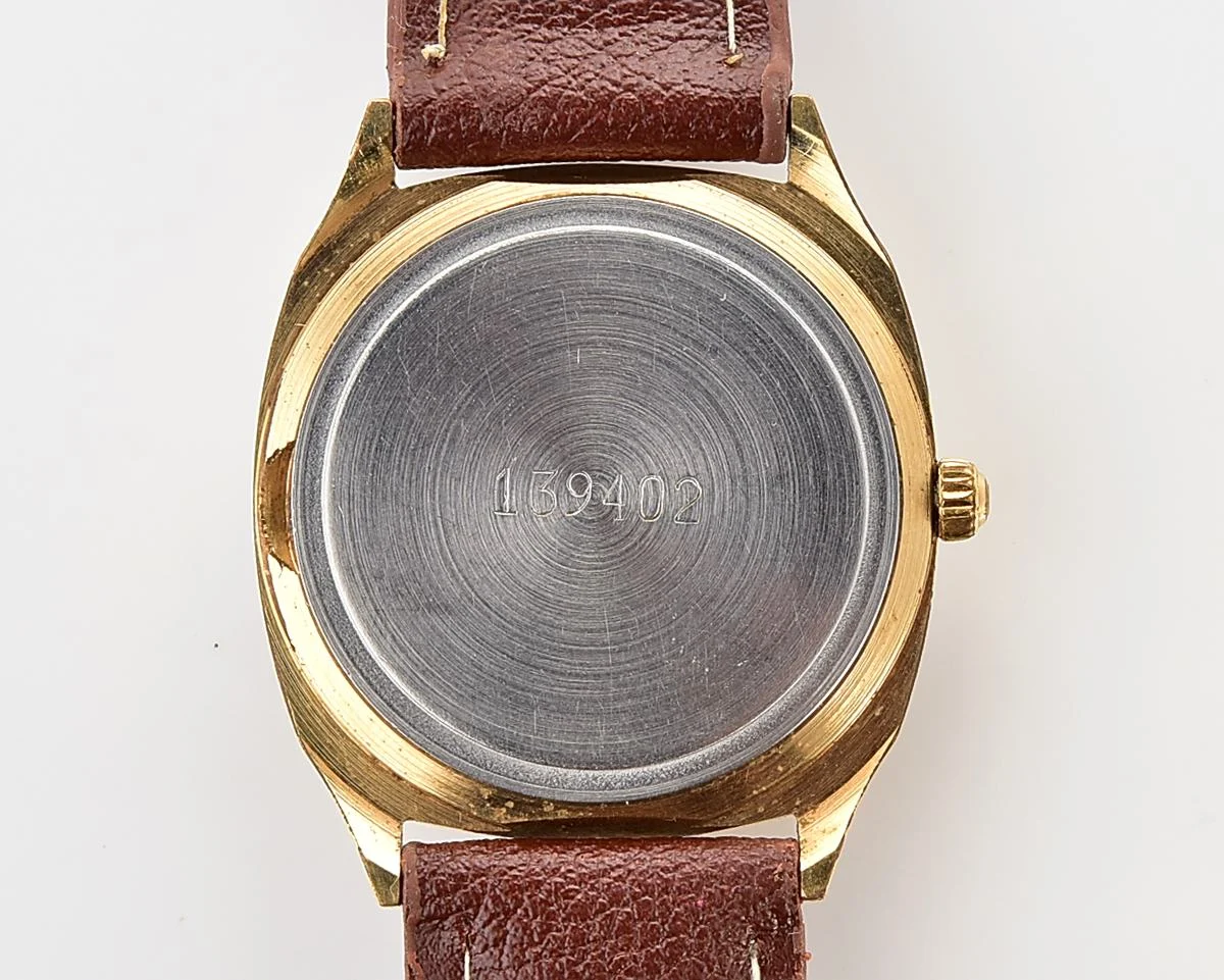 Soviet Poljot watch with quartz movement