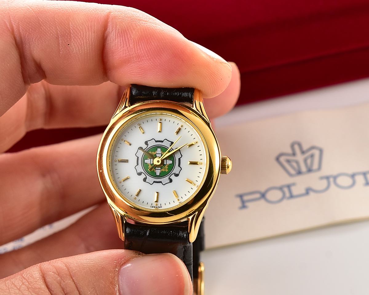 TIME CAPSULE: Ukrainian made POLJOT (Kleynod) watch for ladies - New Old Stock(NOS)!