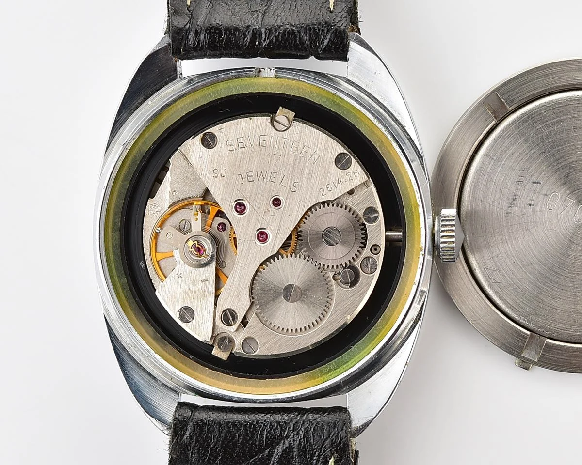 Soviet Poljot vintage mechanical wristwatch